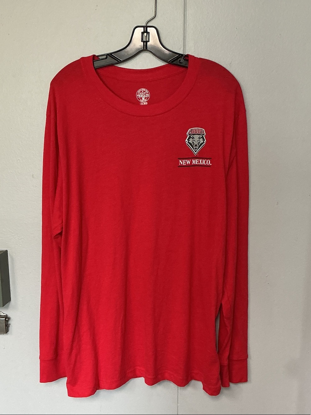 Rivalry Threads Red New Mexico Lobos Long-Sleeve